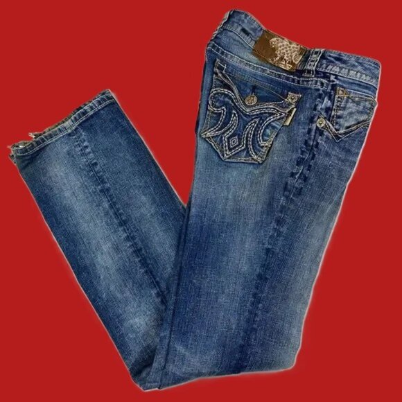 MEK USA DNM western work, lowrise Jeans size 28 X 34 - Picture 2 of 6